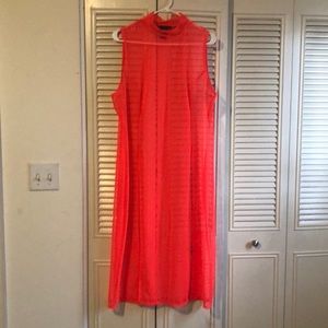 Plus Size Mesh Tunic